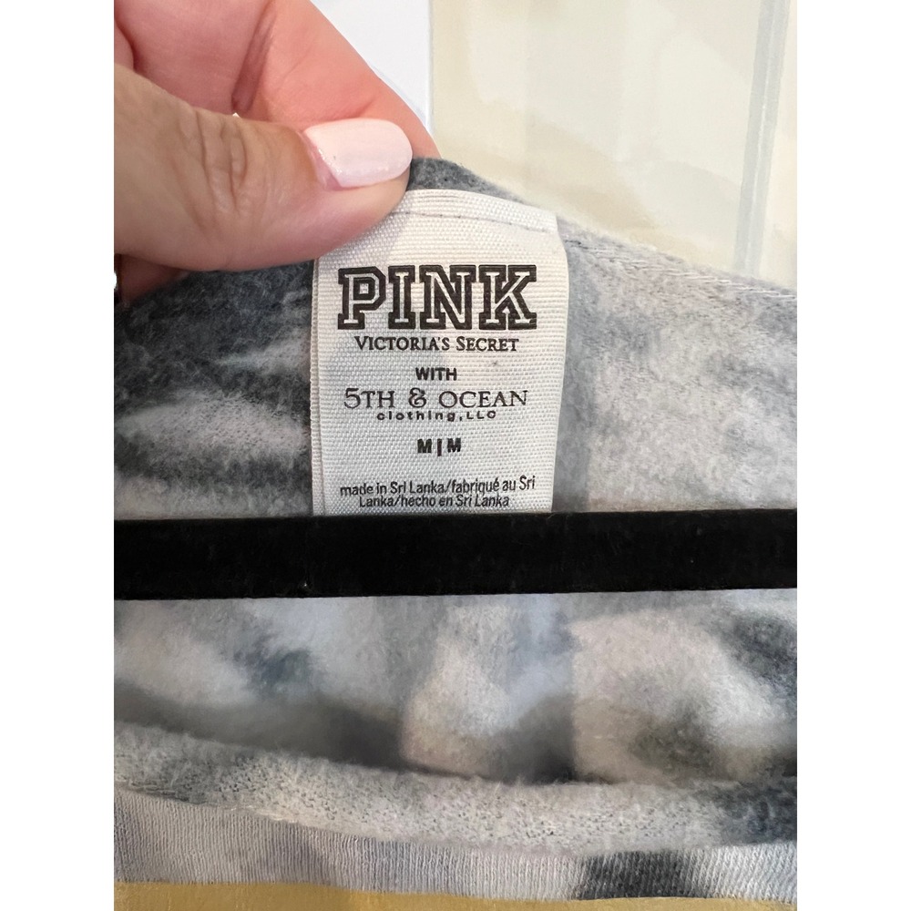 Victoria's Secret PINK Purdue Boilermakers Tie Dye Cropped Sweatshirt Medium - Picture 6 of 6